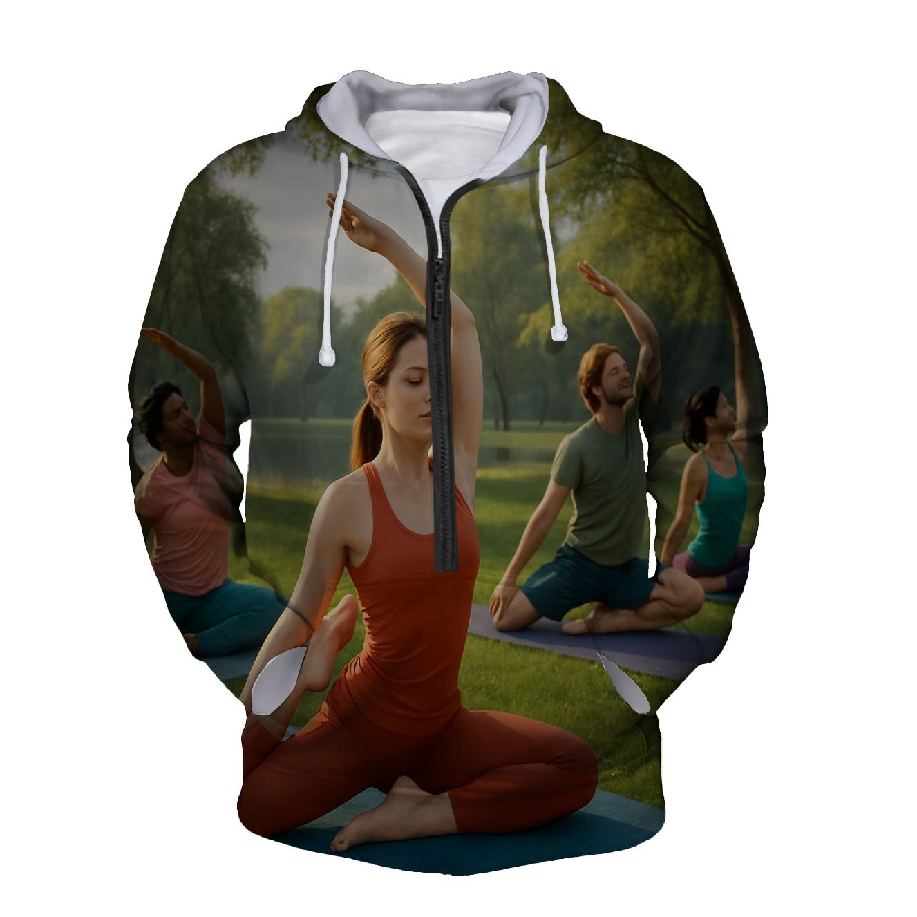 Yoga Serenity Half Zip Hoodie