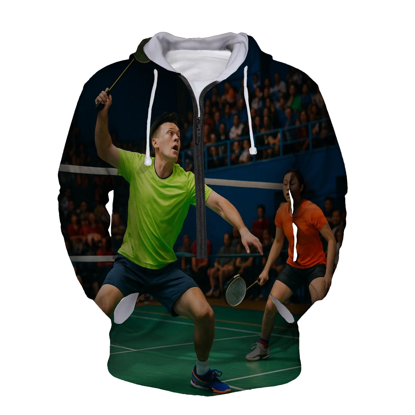 Badminton Speed Half Zip Hoodie