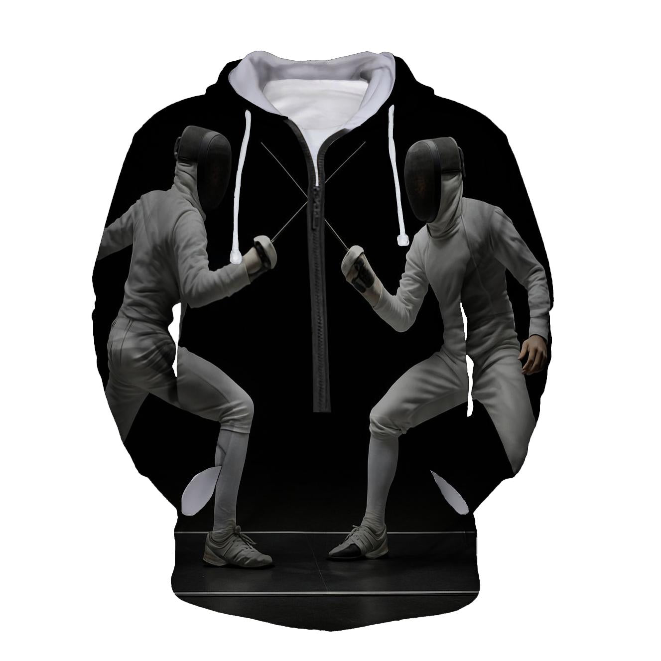 Fencing Force Half Zip Hoodie