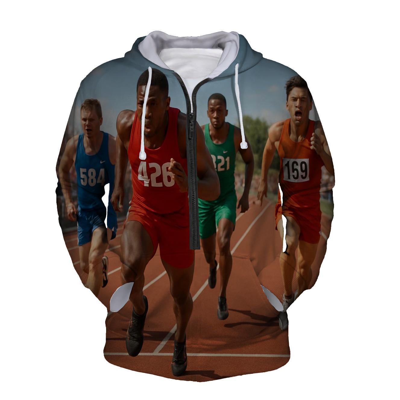 Track Star Half Zip Hoodie