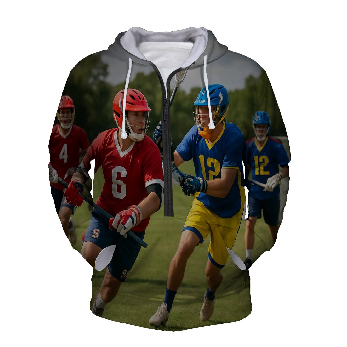 Lacrosse Passion Half Zip Hoodie