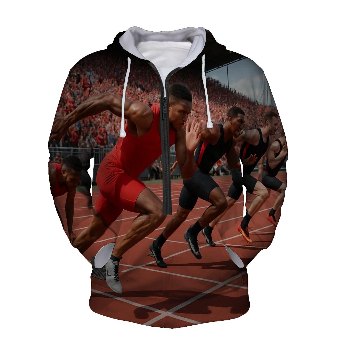 Track and Field Champion Half Zip Hoodie