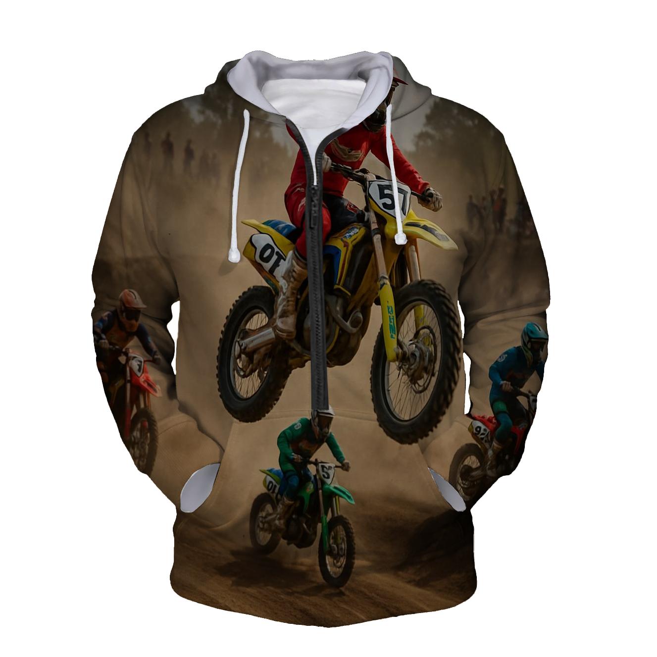 Motocross Energy Half Zip Hoodie
