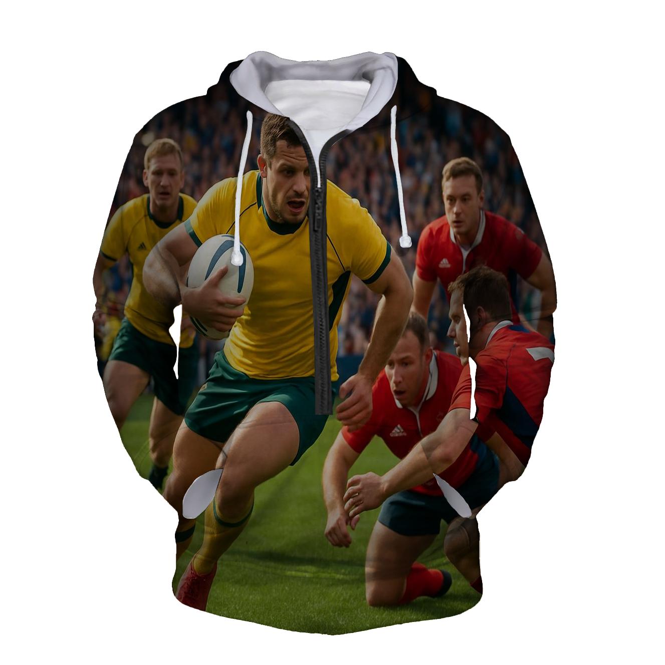 Rugby Challenge Half Zip Hoodie
