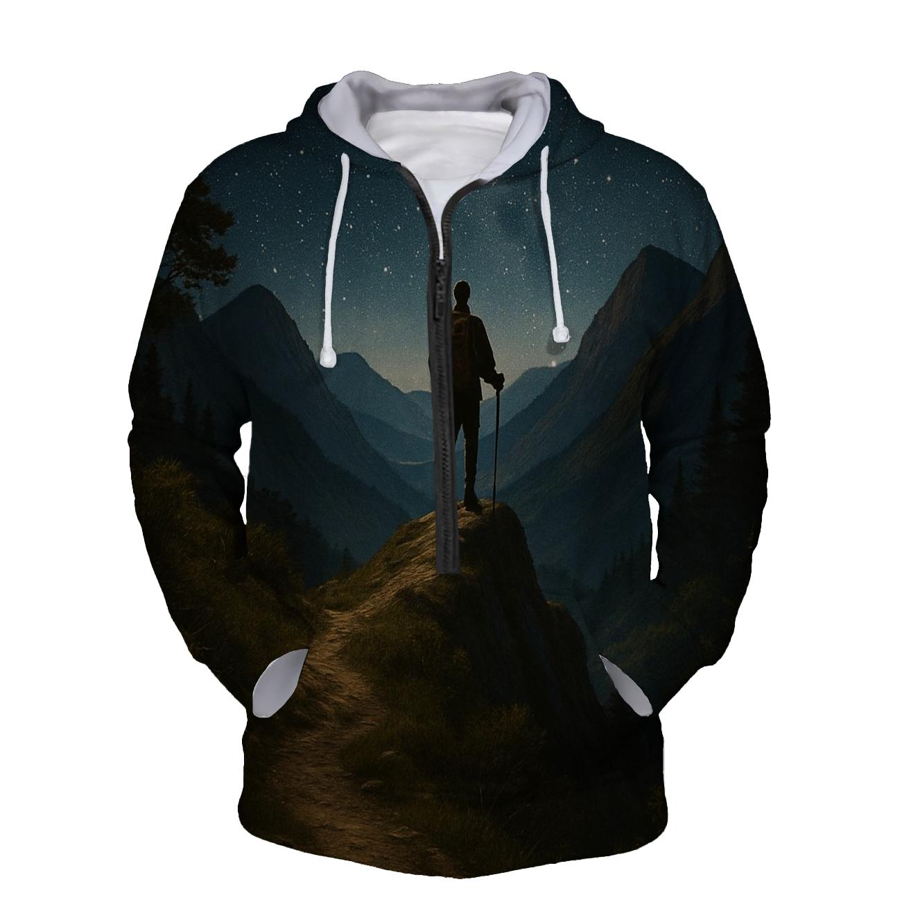 Hiking Trails Half Zip Hoodie