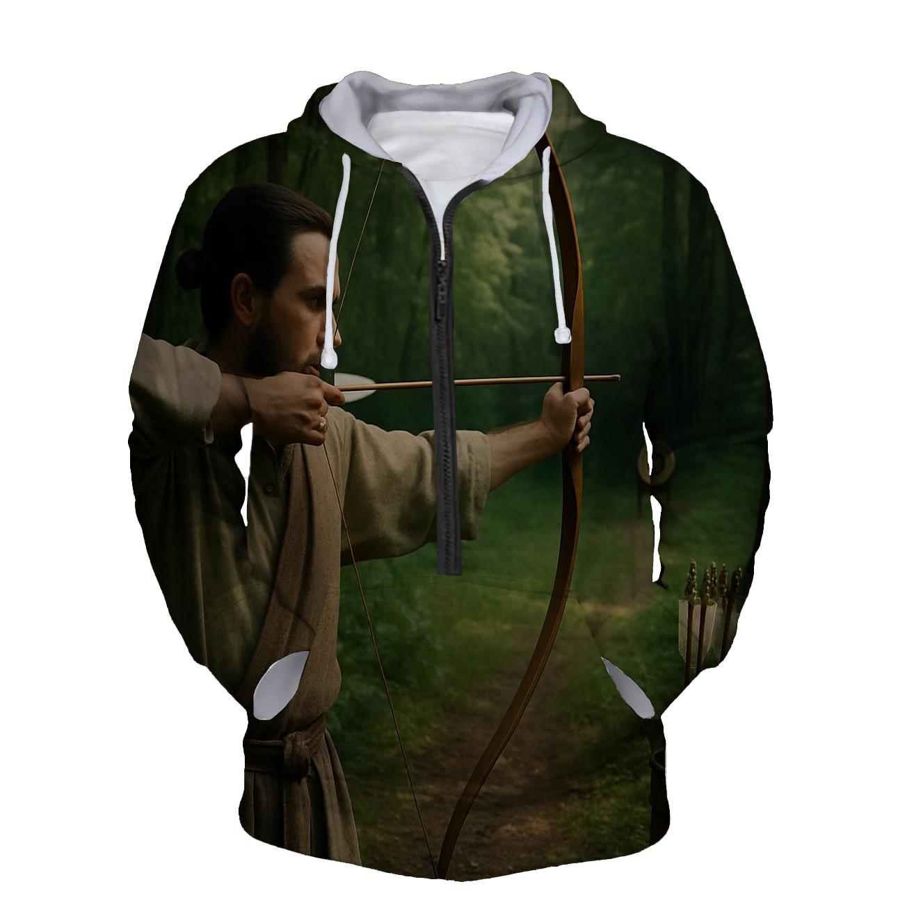 Archery Half Zip Hoodie