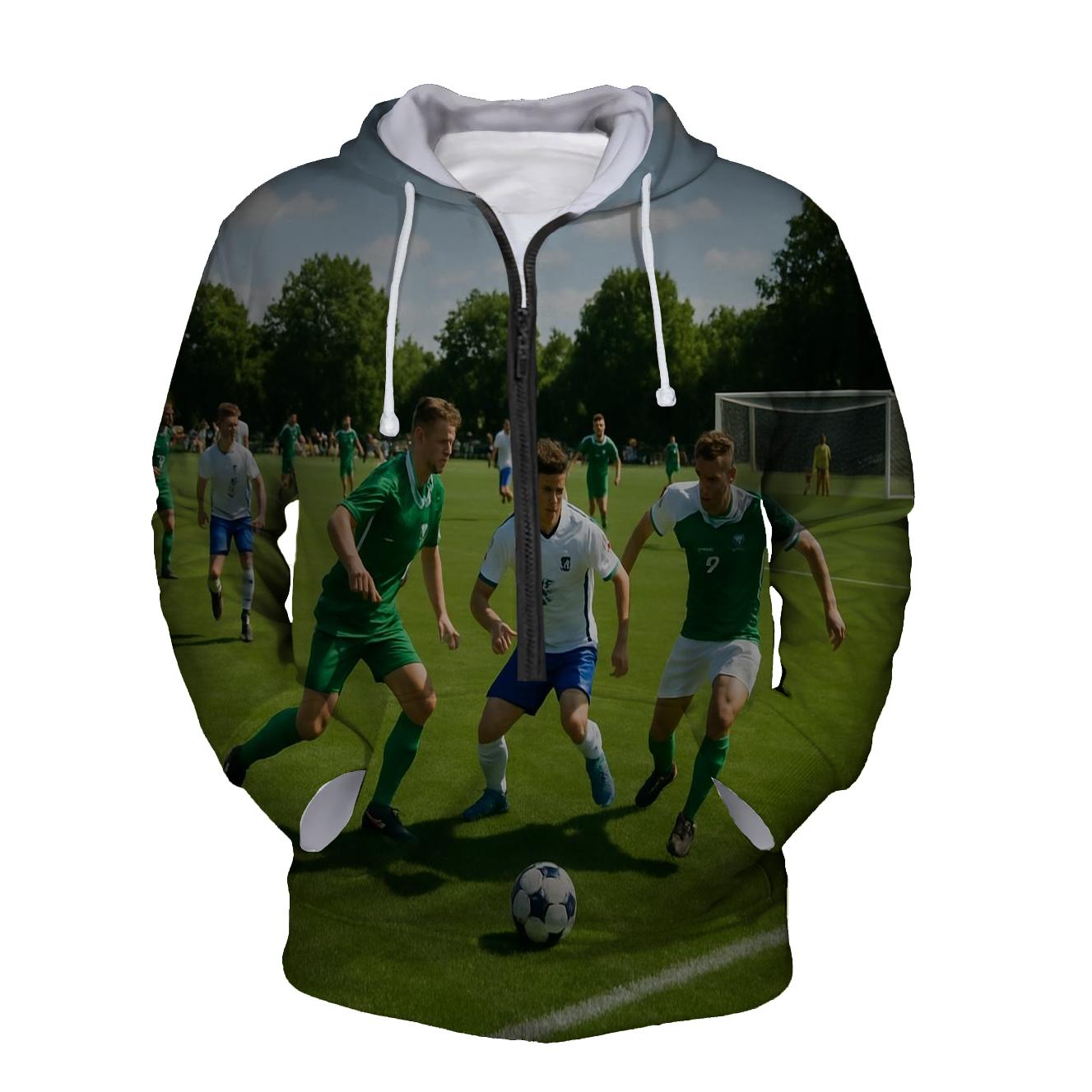 Soccer Stars Half Zip Hoodie
