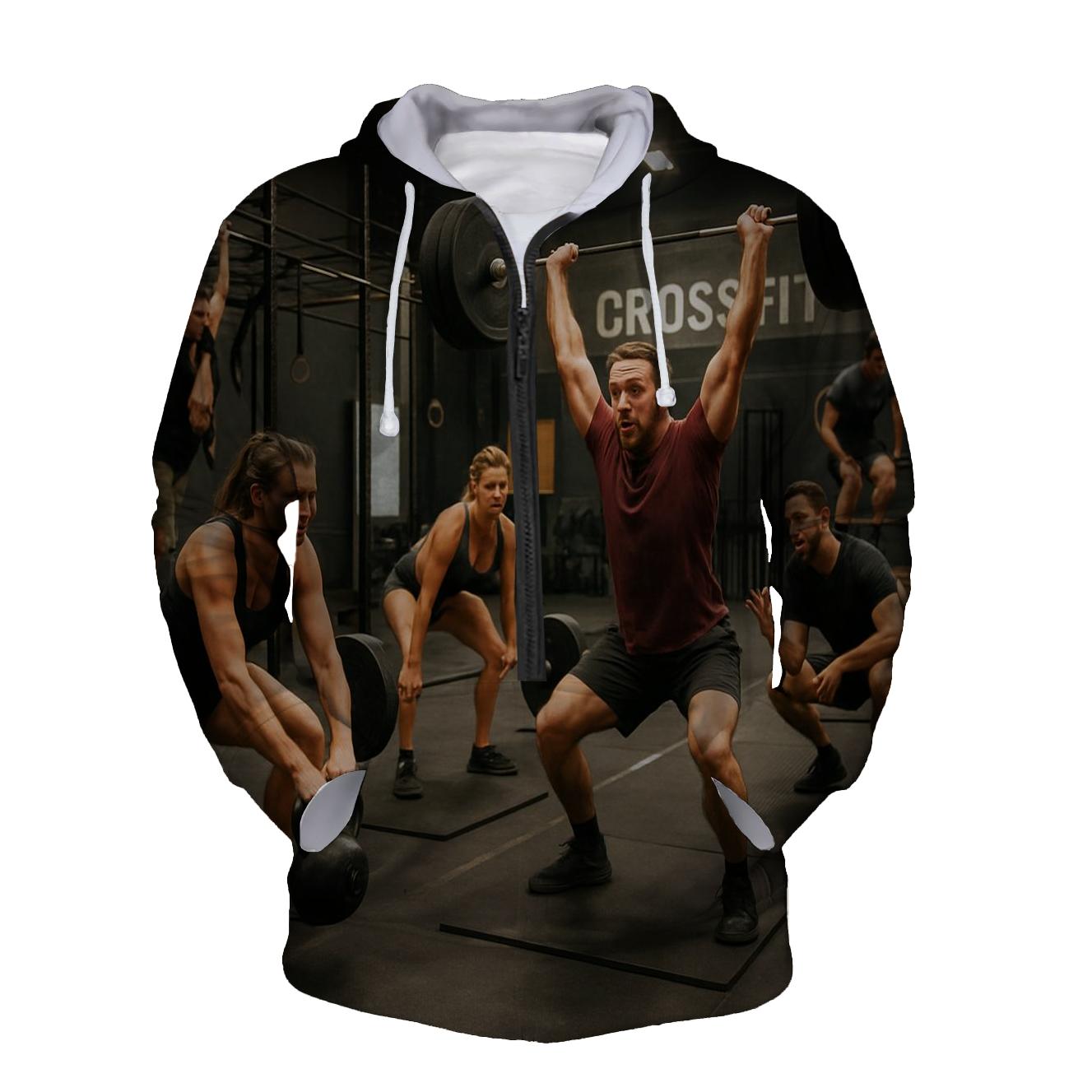 Crossfit Strength Half Zip Hoodie