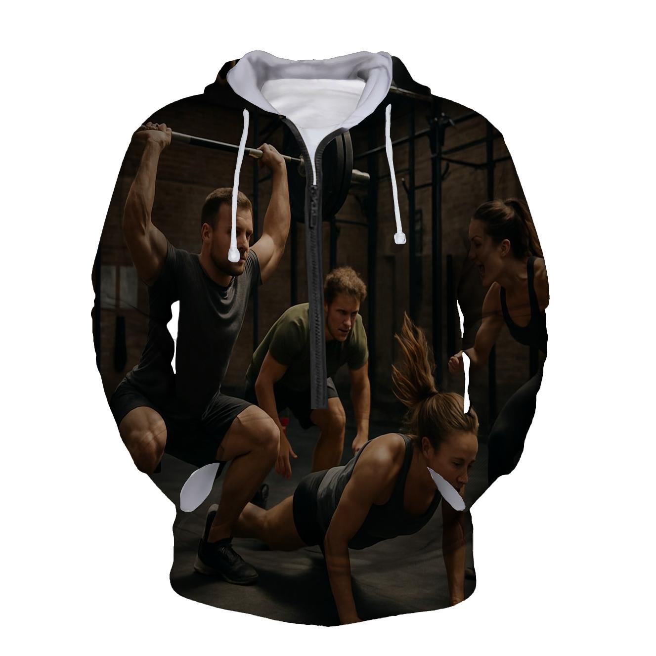 CrossFit Warrior Half Zip Hoodie