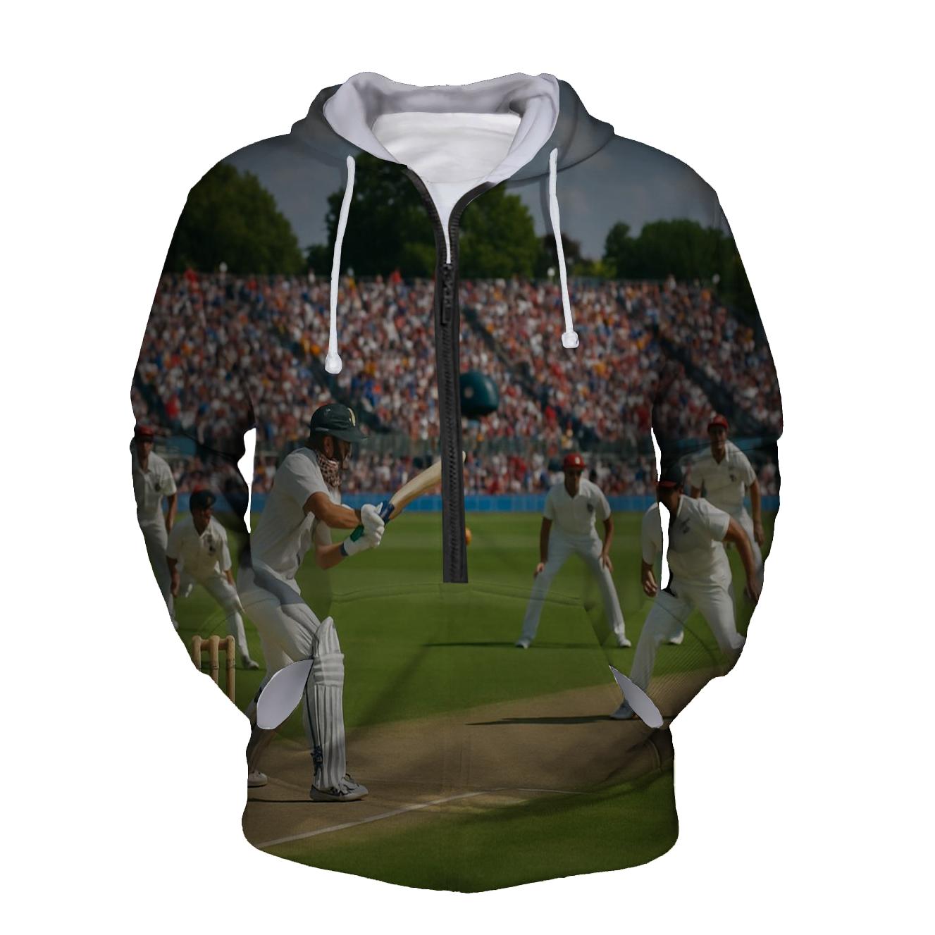 Cricket Heritage Half Zip Hoodie