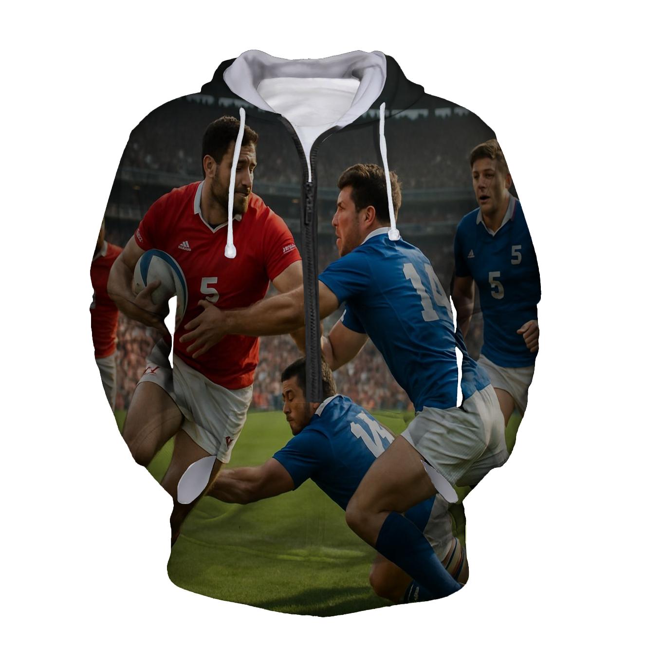 Rugby Unity Half Zip Hoodie