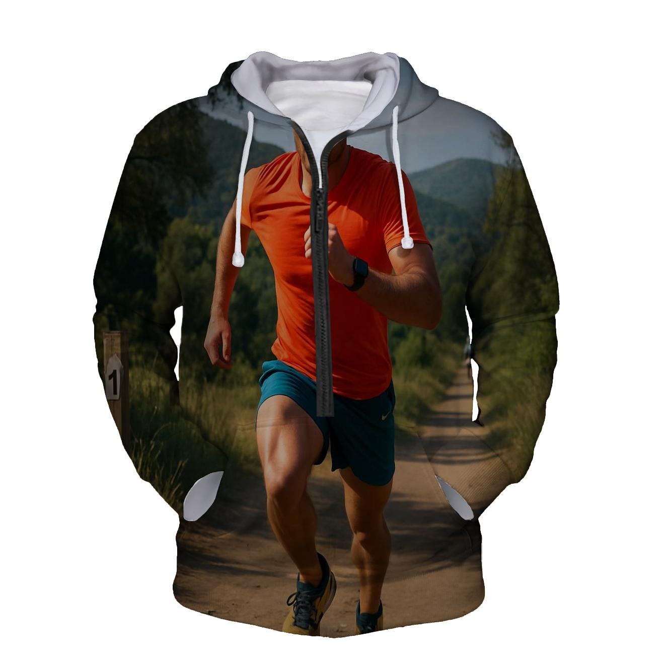 Running Momentum Half Zip Hoodie
