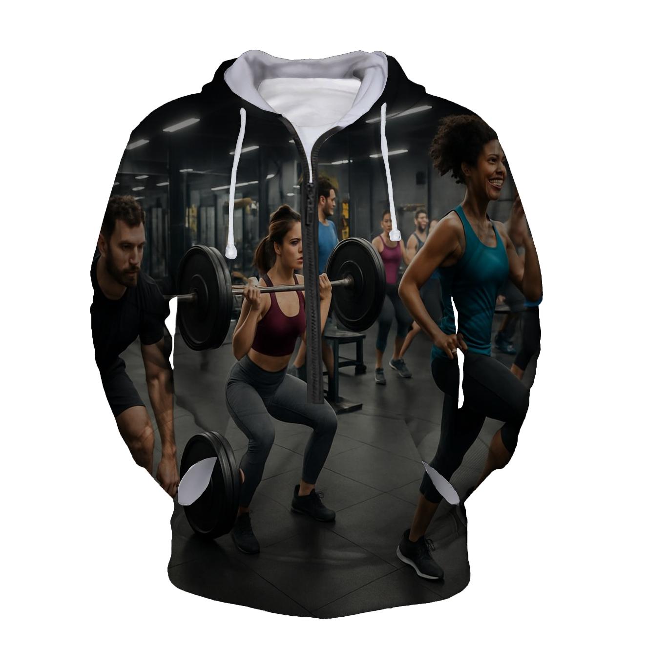 Fitness Focus Half Zip Hoodie