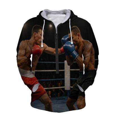Boxing Arena Half Zip Hoodie
