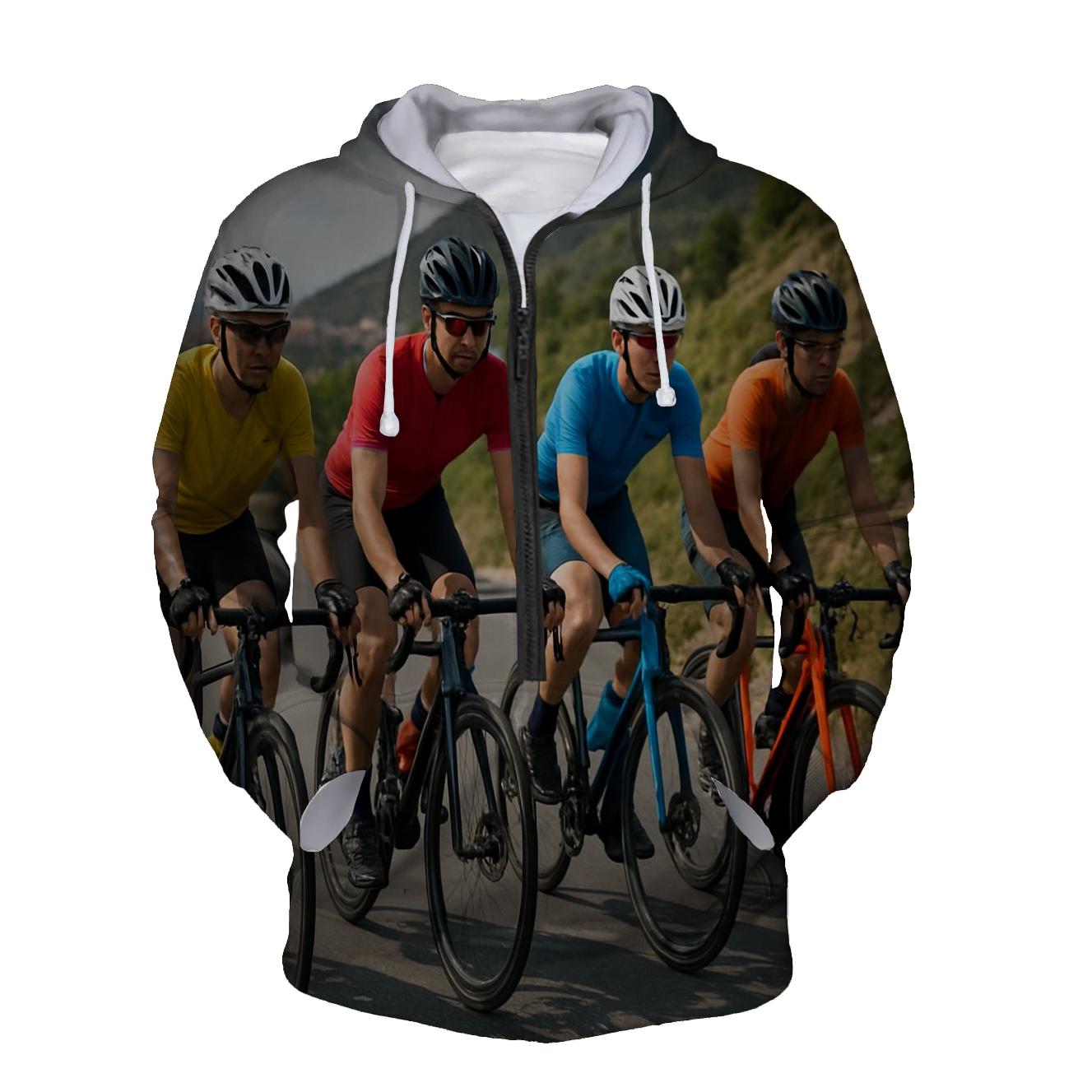 Cycling Freedom Half Zip Hoodie