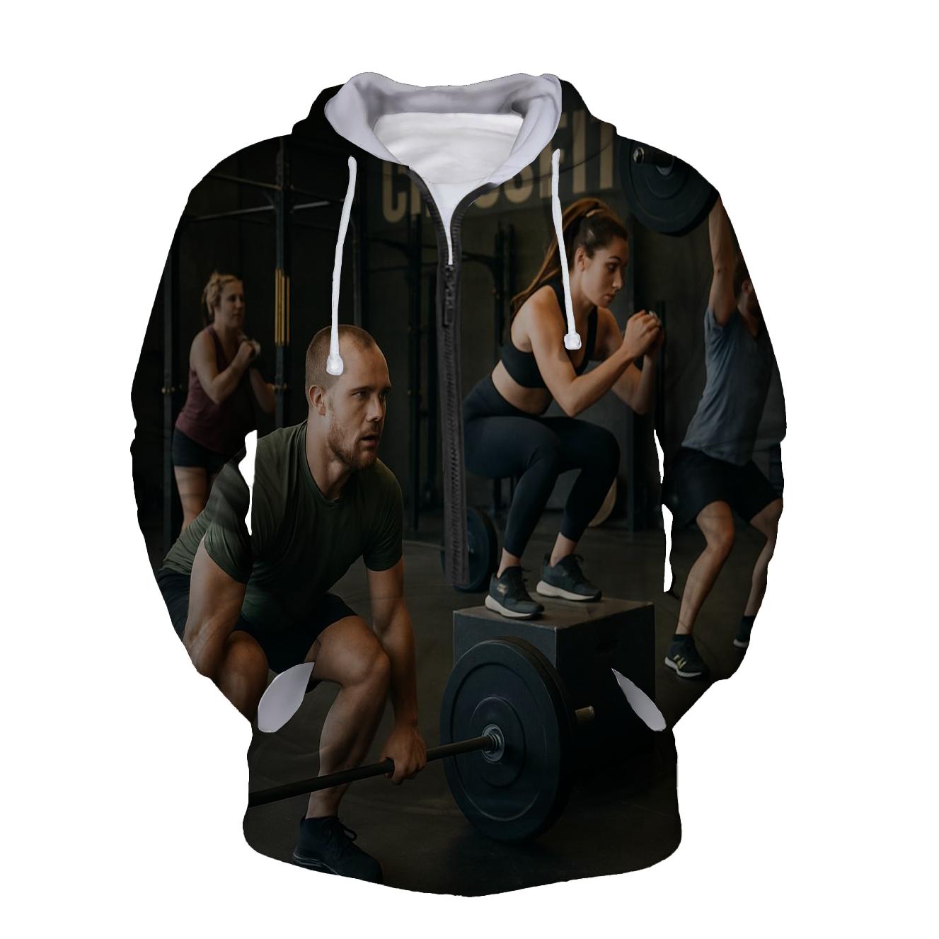 CrossFit Challenge Half Zip Hoodie