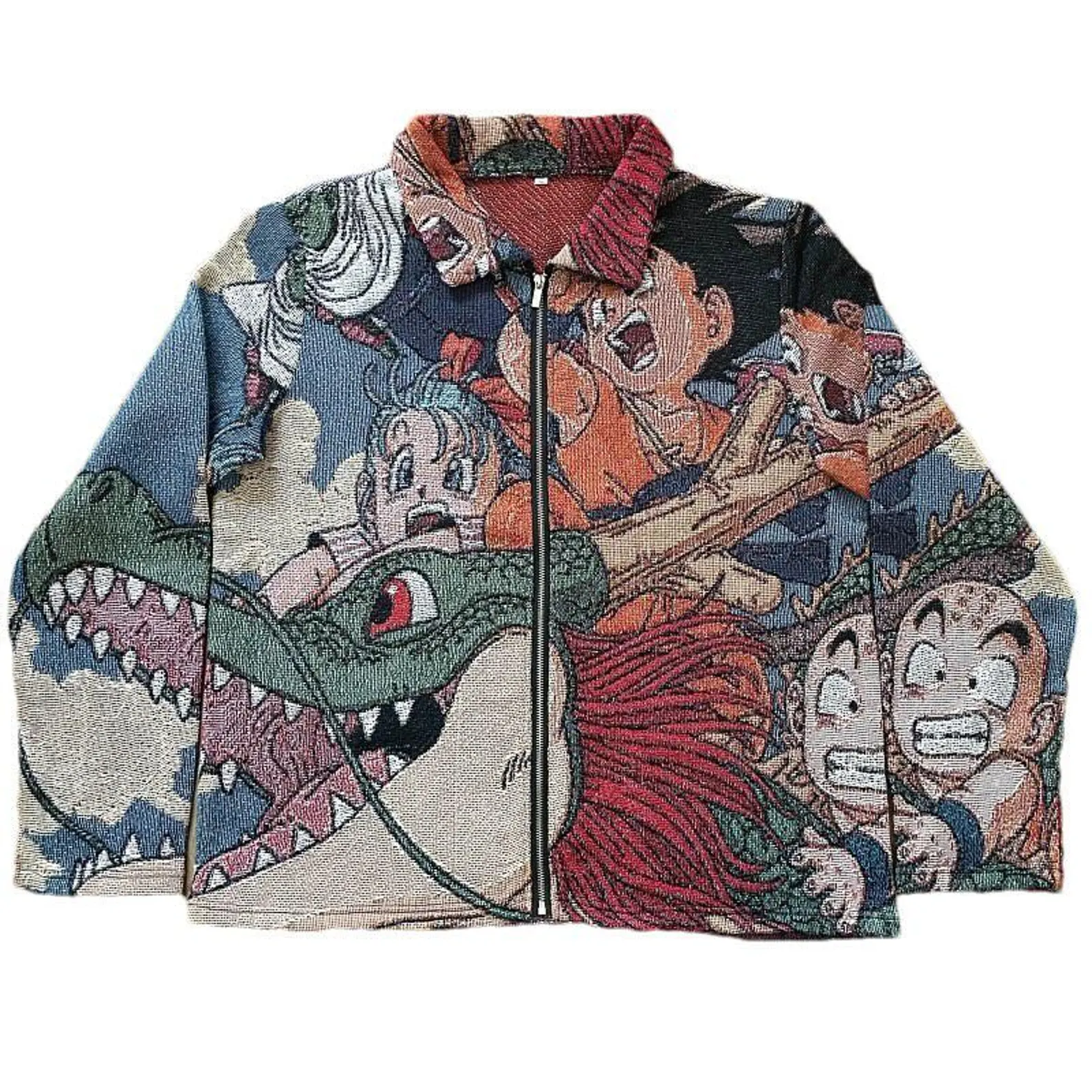 Vintage Tapestry Dragonball Anime Manga Jacket