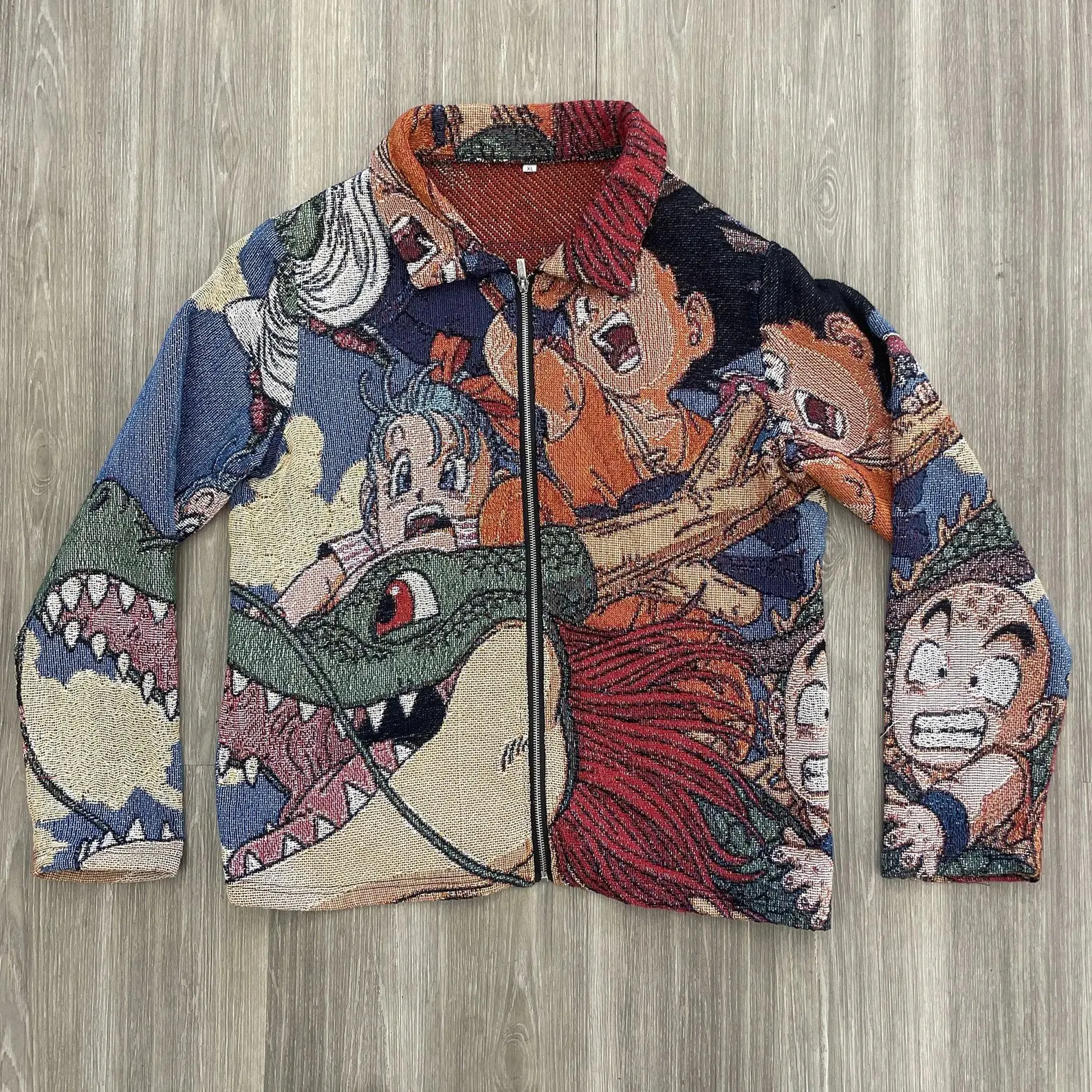 Vintage Tapestry Dragonball Anime Manga Jacket