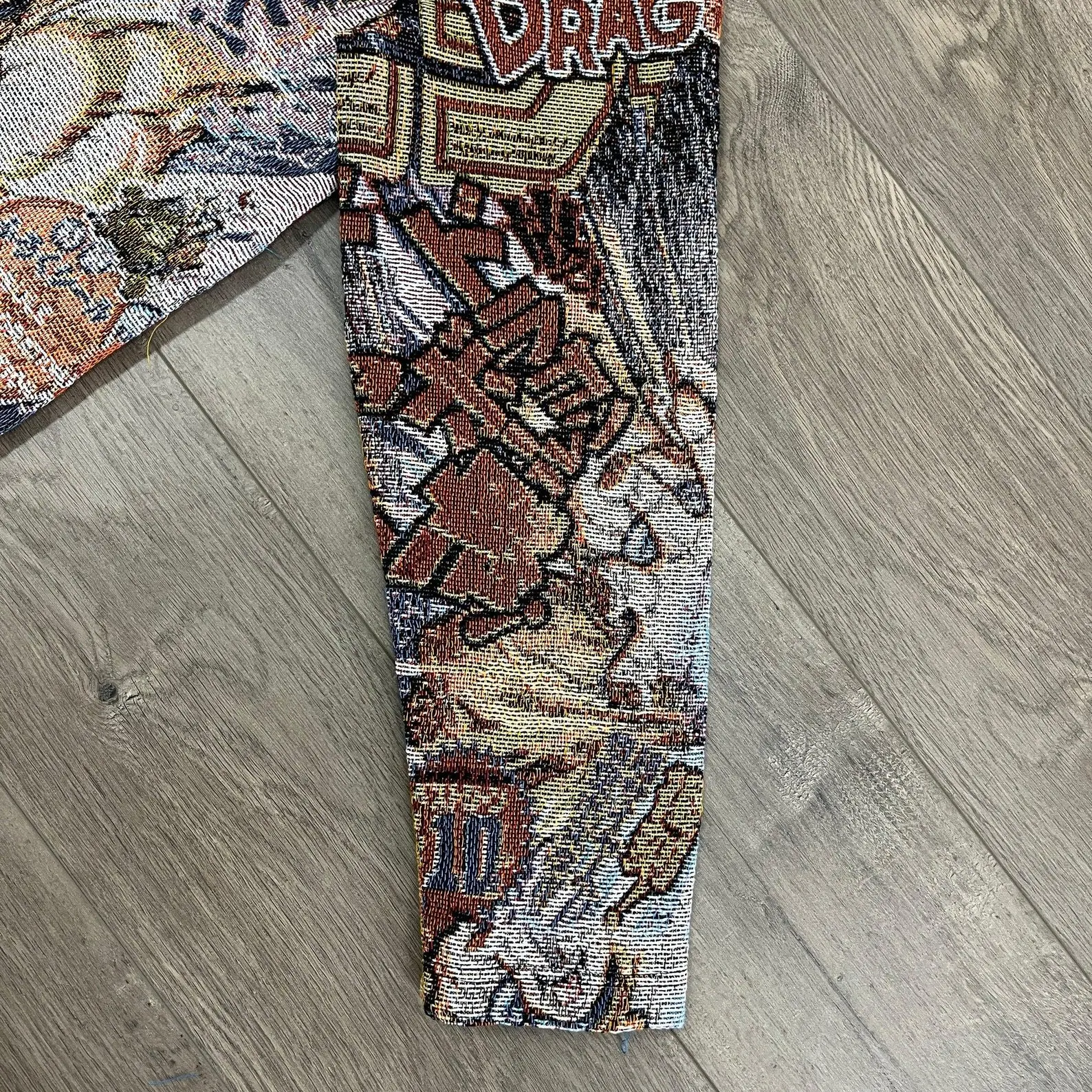 Dragonball Son Goku Kamehameha Vintage Tapestry Jacket