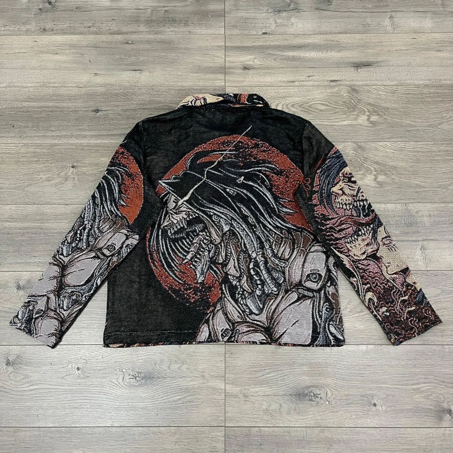 Titan Eren Jaeger Vintage Tapestry Anime Jacket