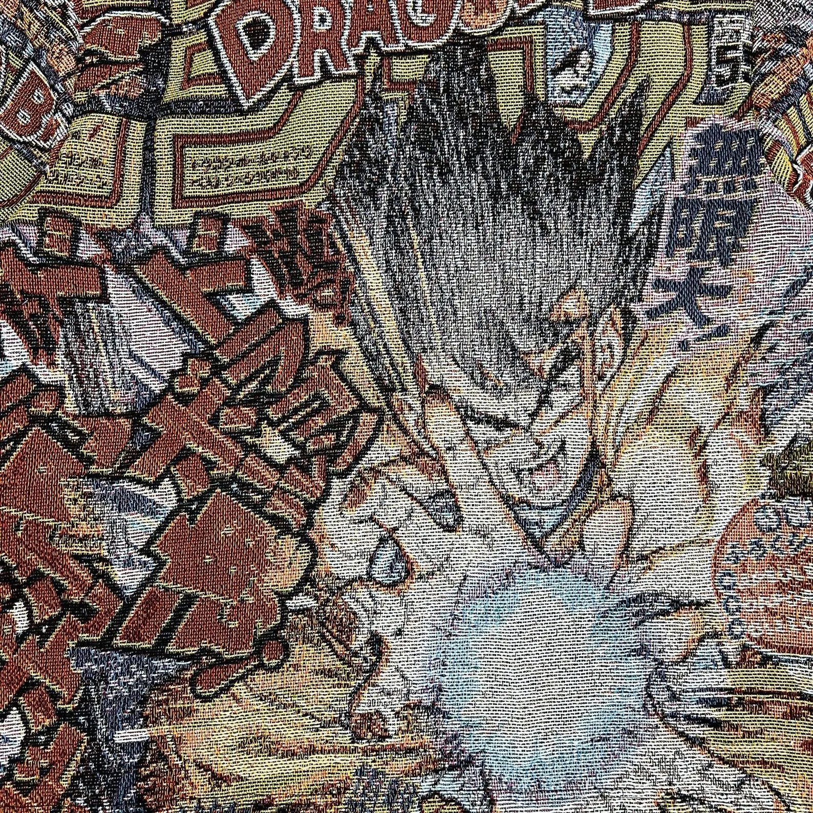 Dragonball Son Goku Kamehameha Vintage Tapestry Jacket