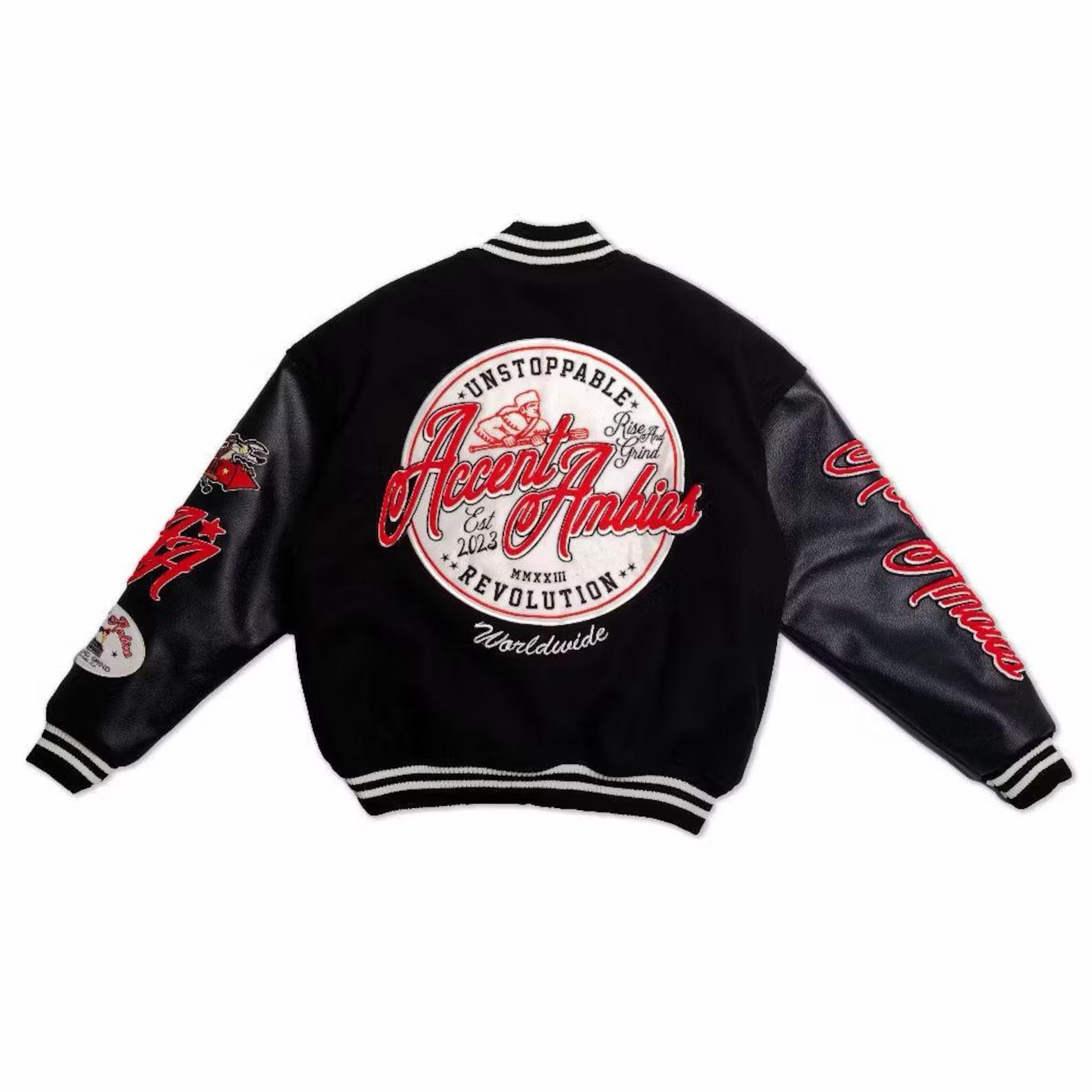 Accent Ambios Embroidered Bomber Jacket
