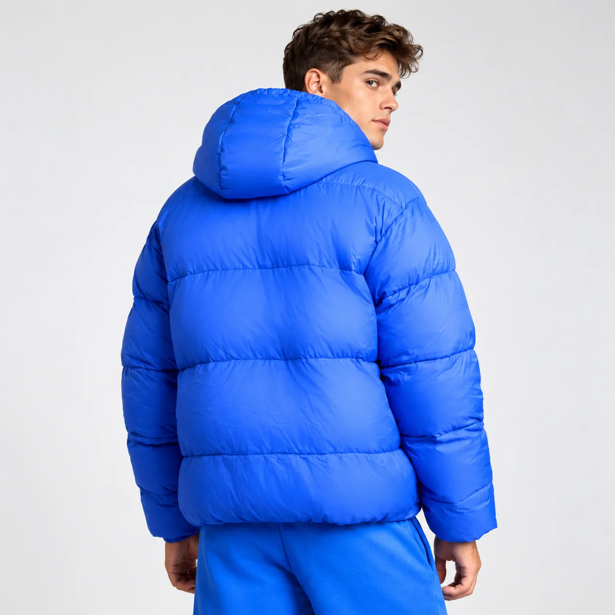 Casual Comfort Classic Puffer Insulated Jacket For Men