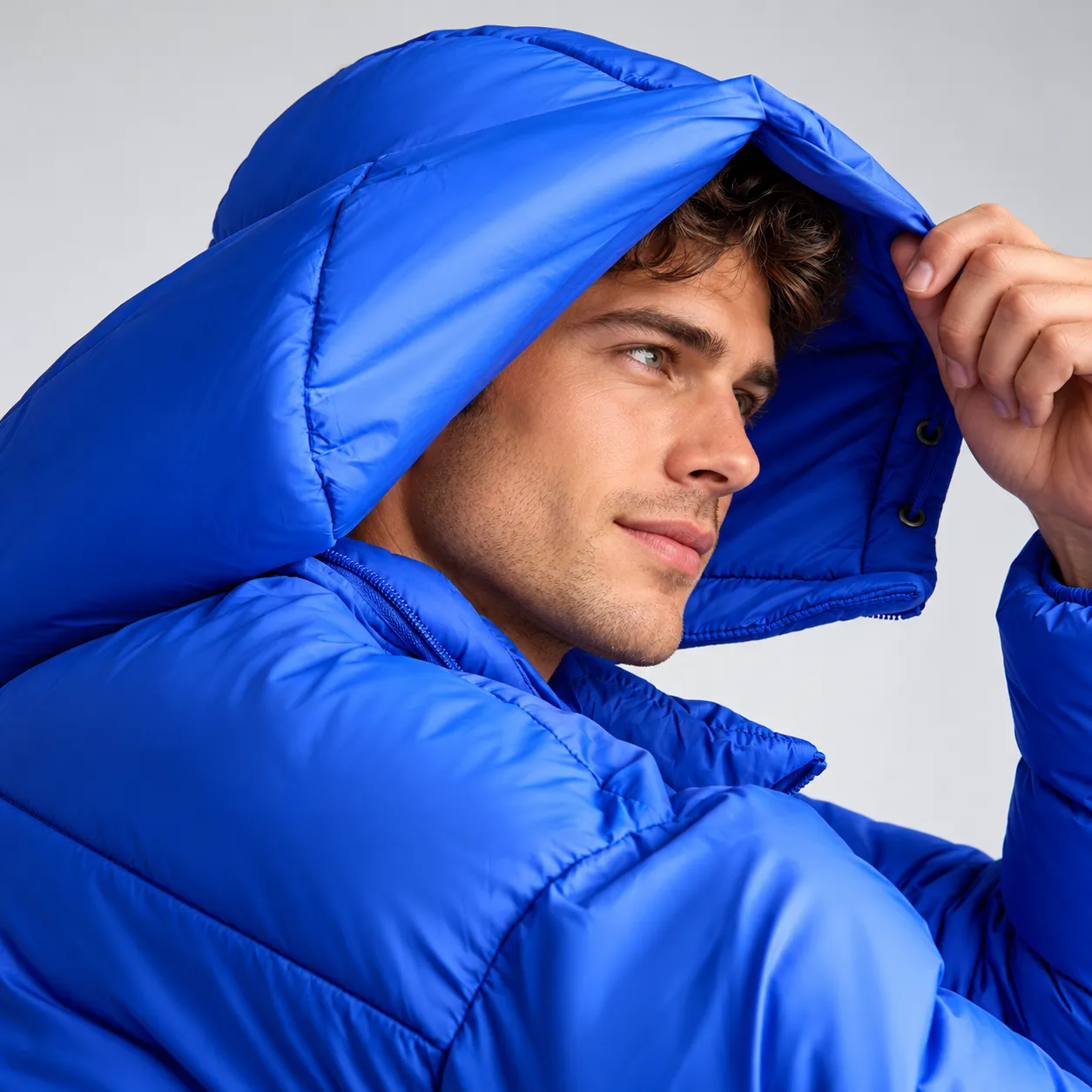 Casual Comfort Classic Puffer Insulated Jacket For Men
