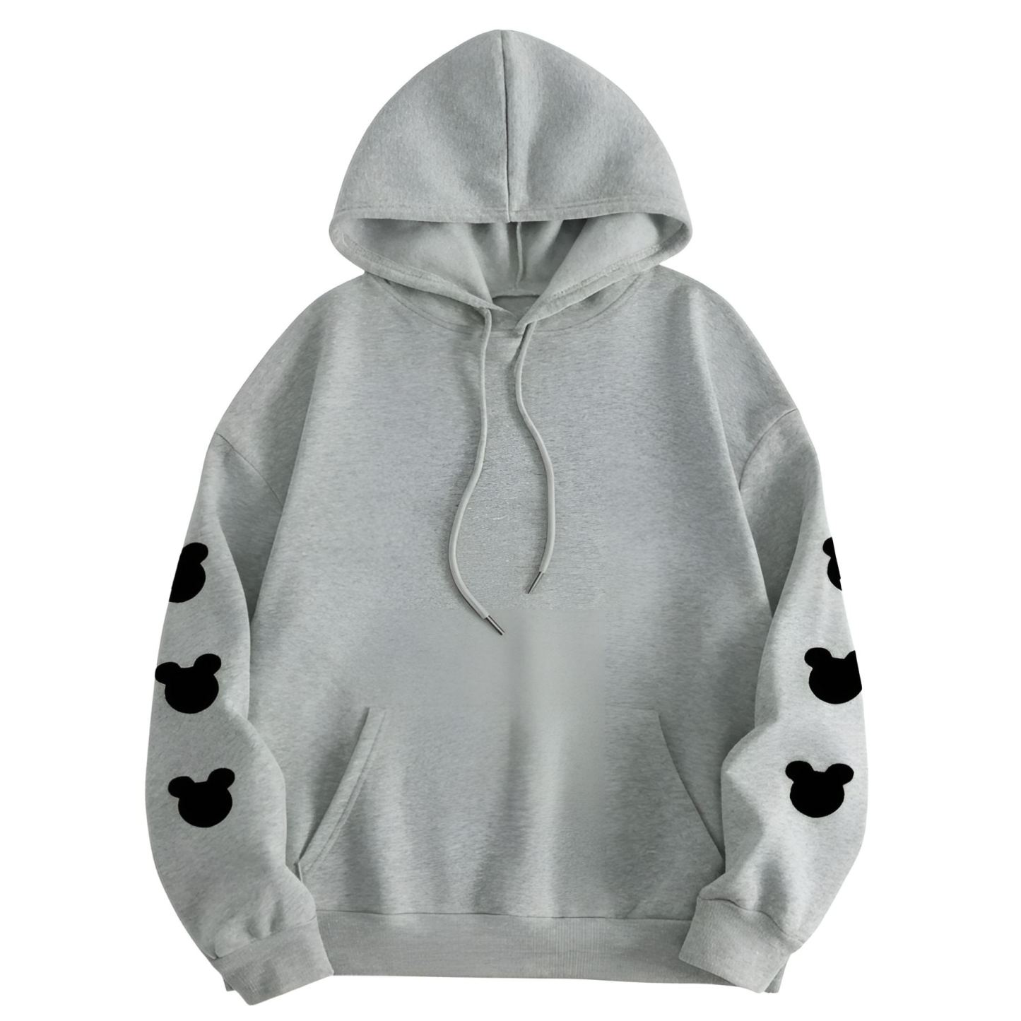 Some Days Just Seem Upside Cartoon Print Pullover Hooded