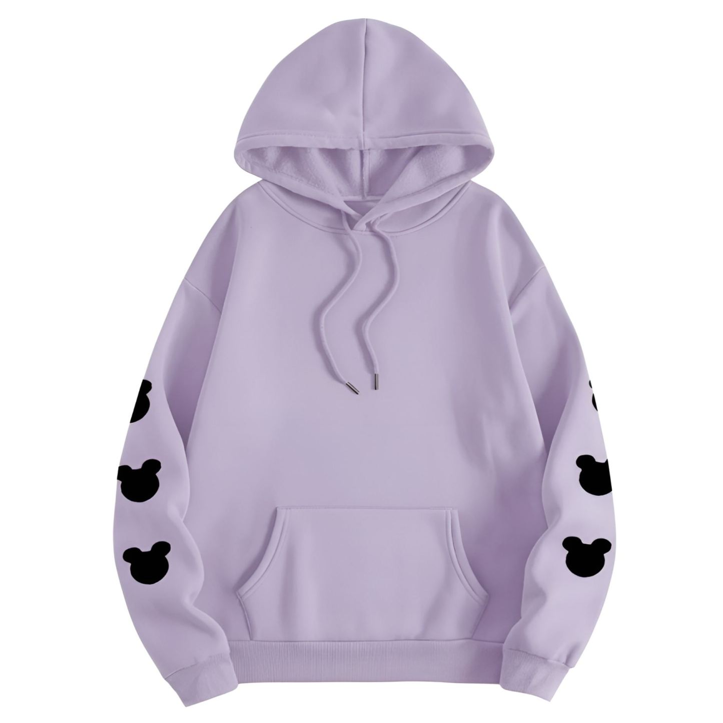 Some Days Just Seem Upside Cartoon Print Pullover Hooded