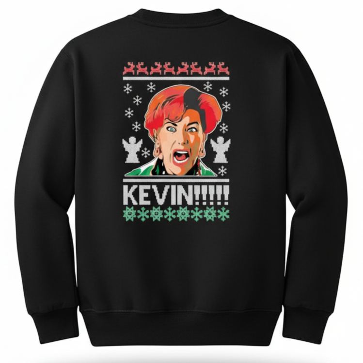 Merry Christmas Printed Ugly Christmas Sweater