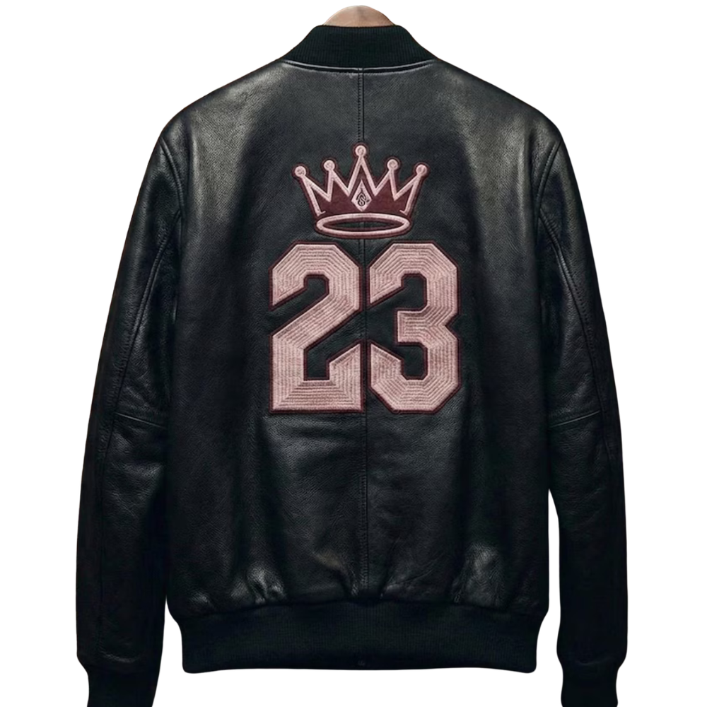 Lebron James Inspired 23 Crowned Jacket