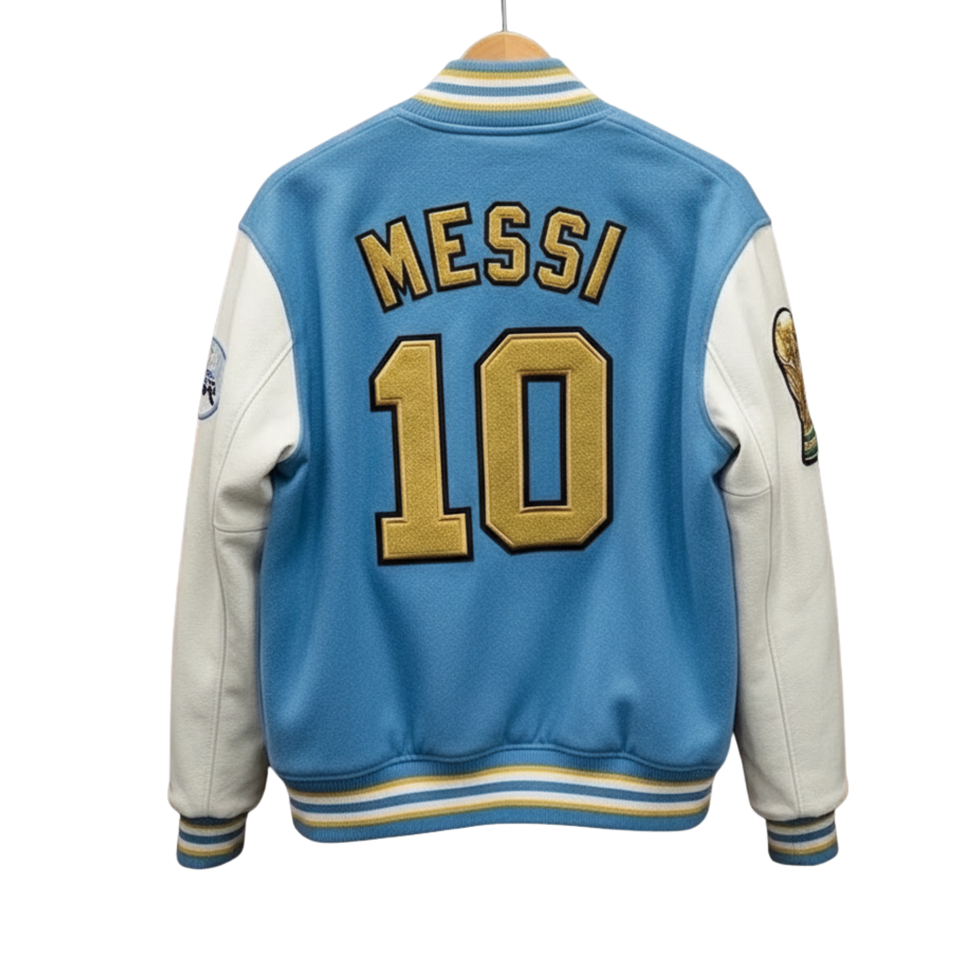 FIFA World Champions Messi Number 10 Varsity Jacket
