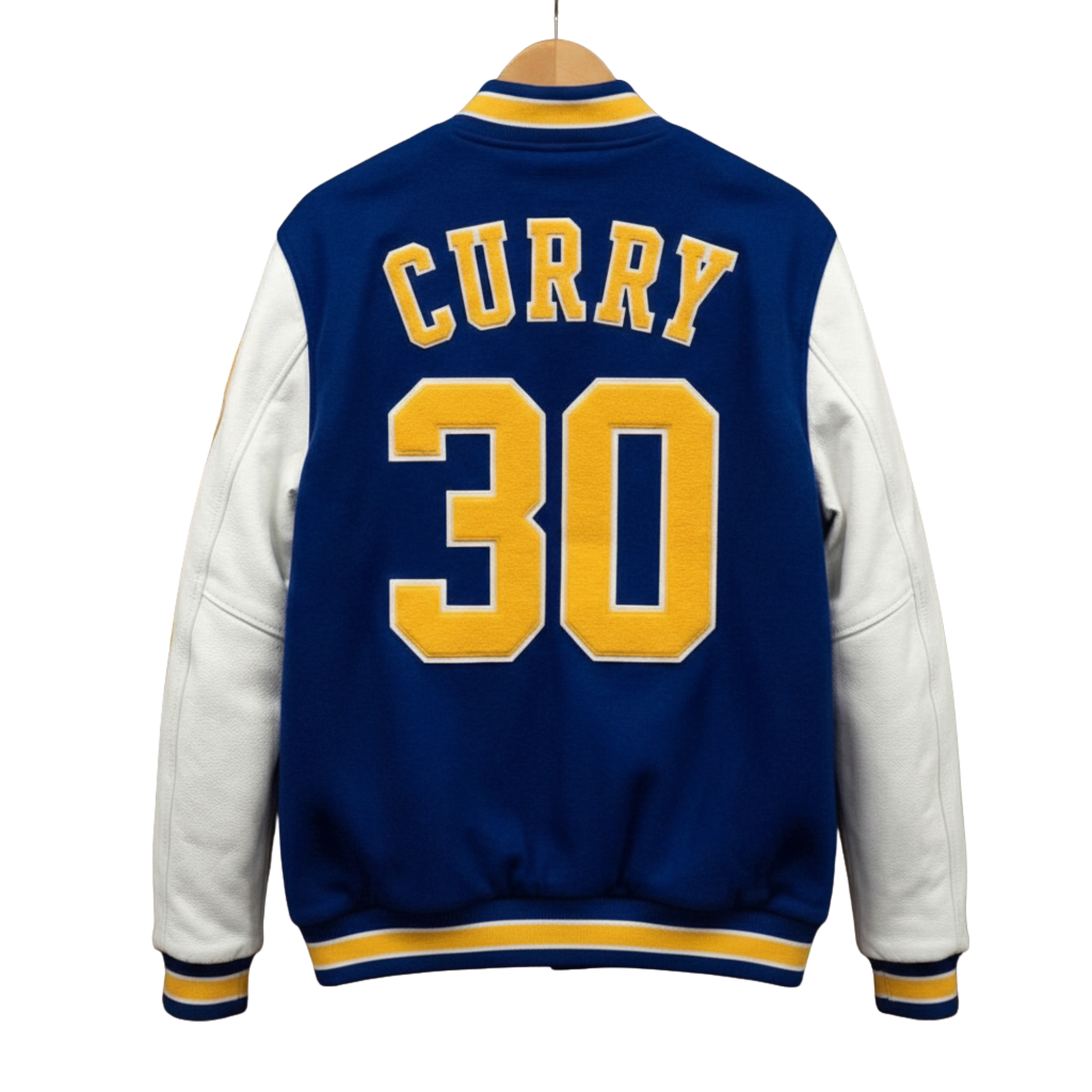 Steph Curry Basketball Varsity Jersey Jacket