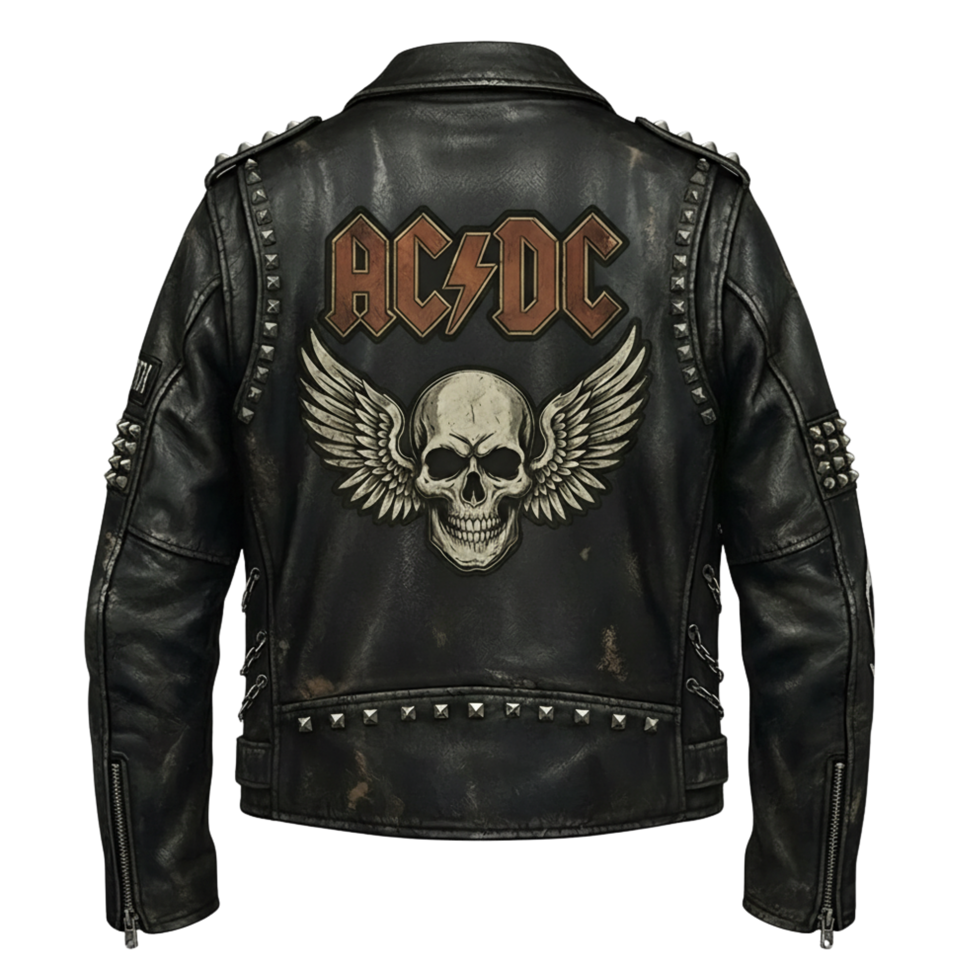 AC DC Inspired Punk Jacket