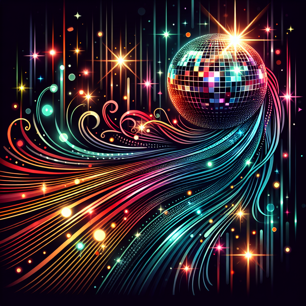 Disco Fever Night Lights Hoodie