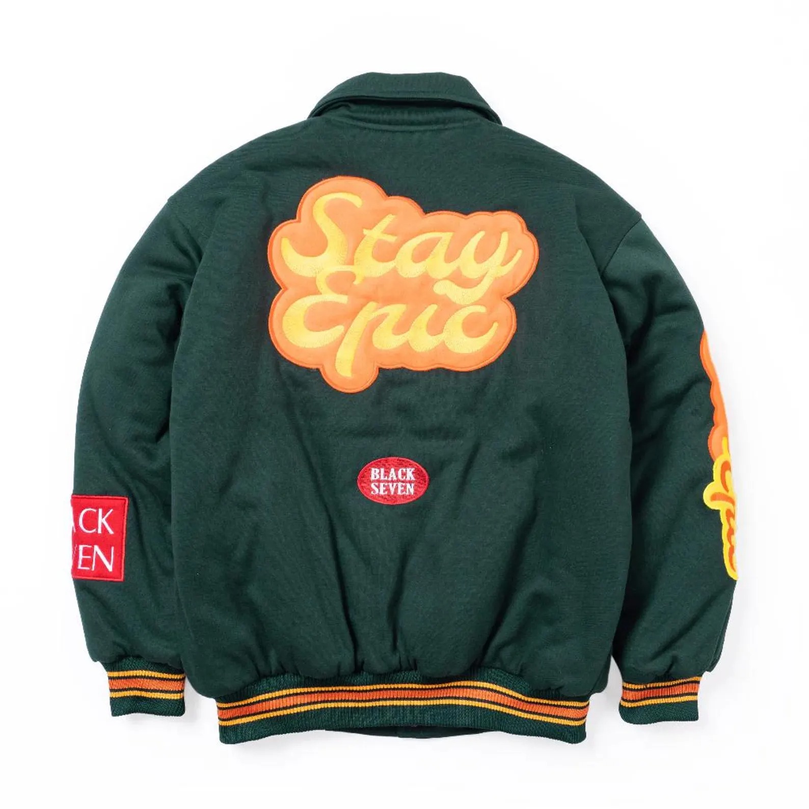 Anime Varsity Embroidered Bomber Jacket 