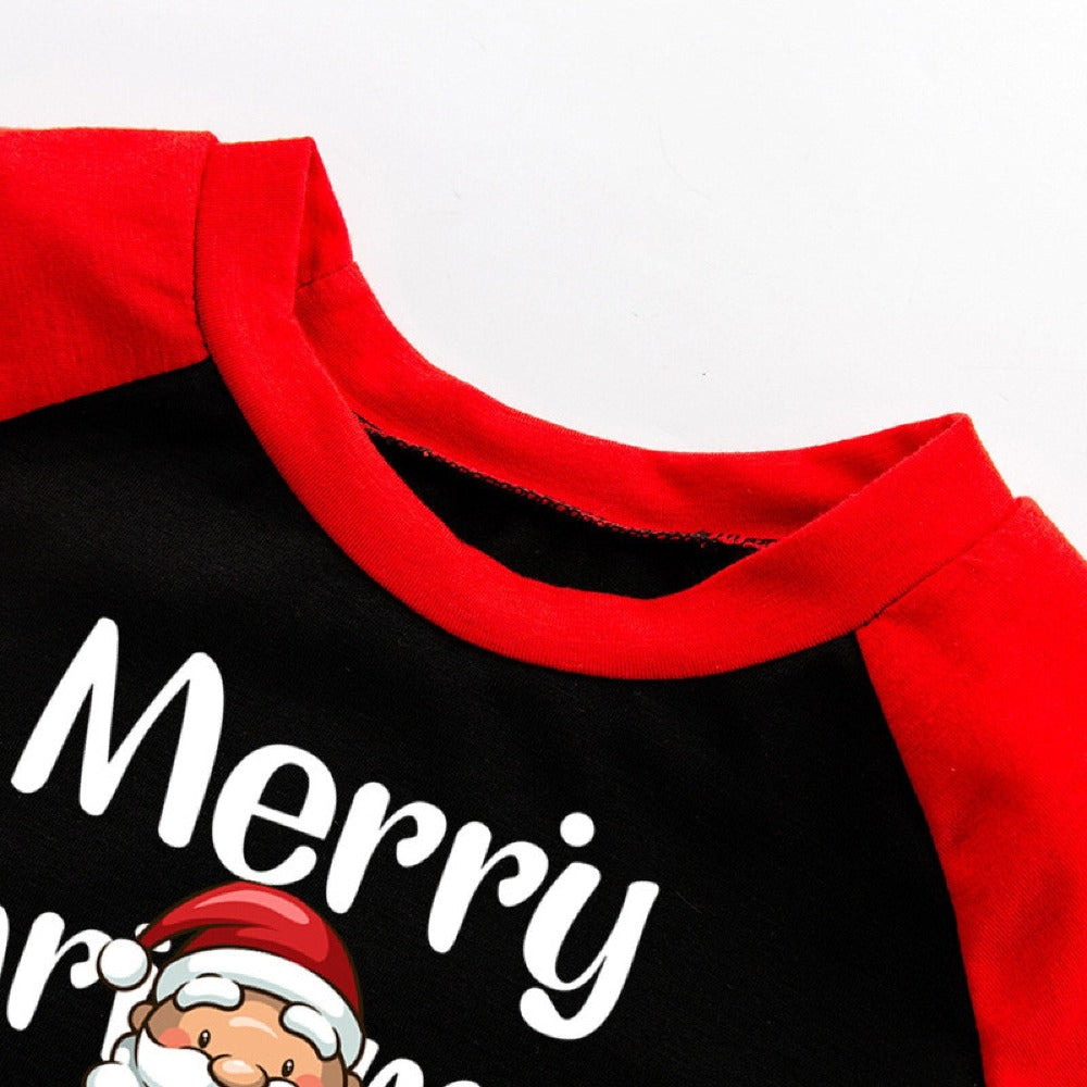 Santa Ho Hugs Design Family Pajama Set