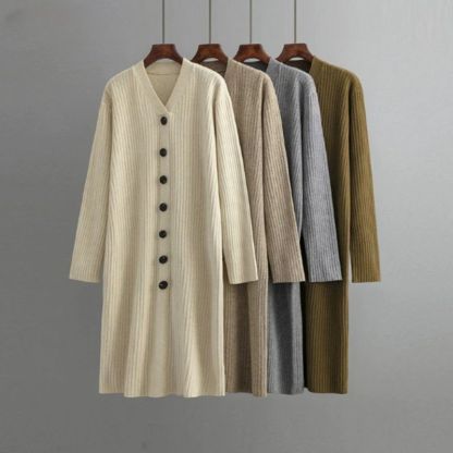 Oversize Long Knit Sweater Dresses For Women-Soco Hoodie