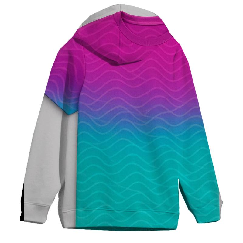 Electric Oasis Oversized Hoodie