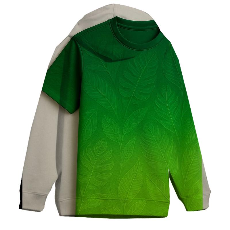 Rainforest Dream Gradient Oversized Hoodie