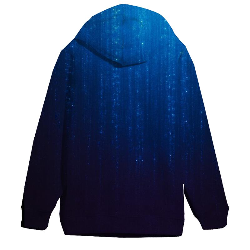 Radiant City Nights Oversized Hoodie