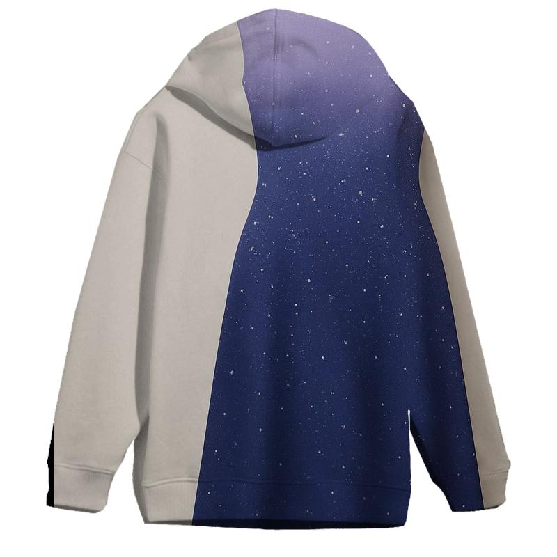 Twilight Embrace Oversized Hoodie