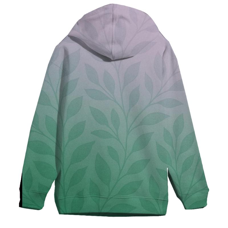 Lush Garden Escape Oversized Hoodie
