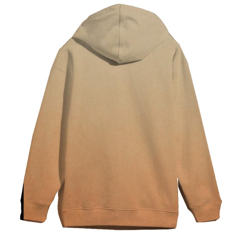 Vintage Vibes Gradient Oversized Hoodie