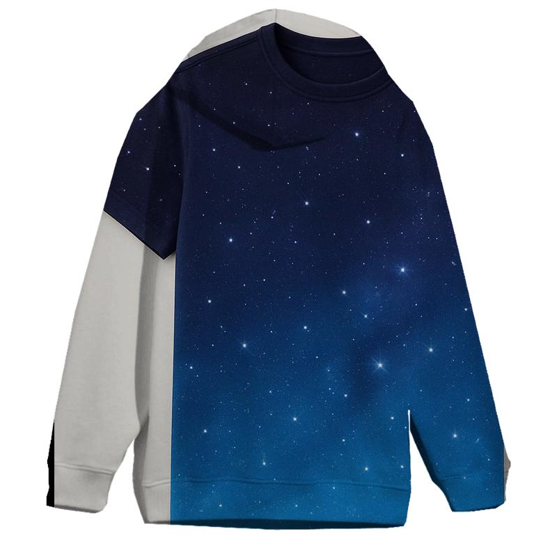 Galactic Aura Oversized Hoodie