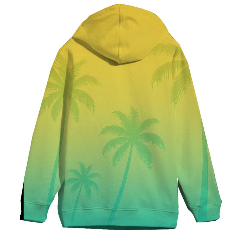 Vivid Tropics Oversized Hoodie