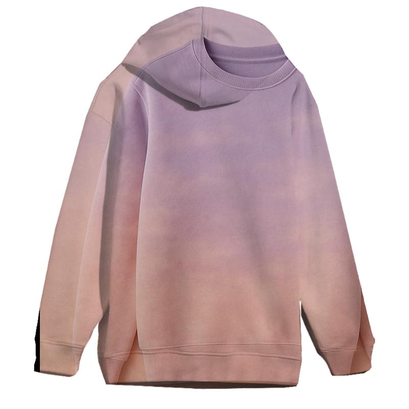 Pastel Sunset Oversized Hoodie