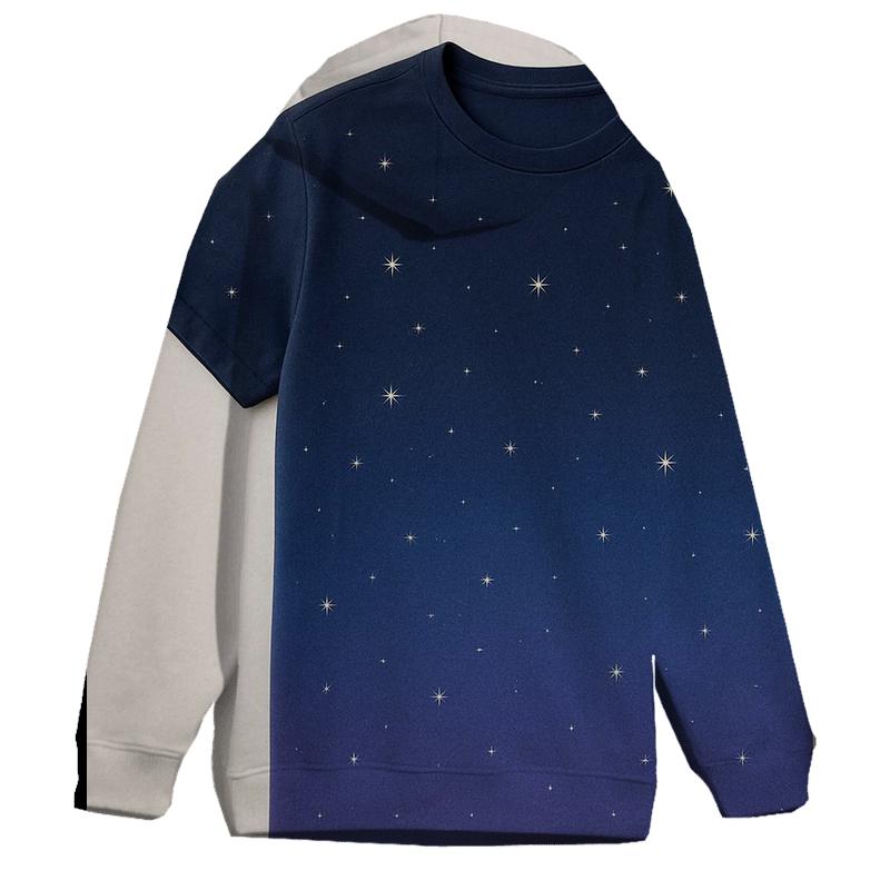 Midnight Dreamscape Oversized Hoodie