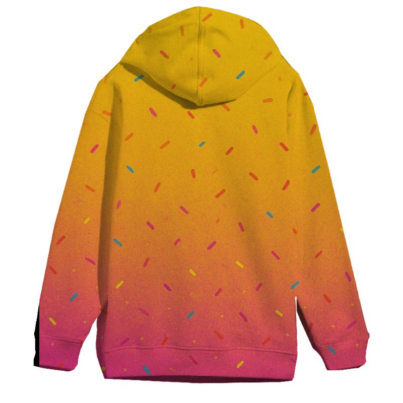 Festival of Colors Gradient Oversized Hoodie